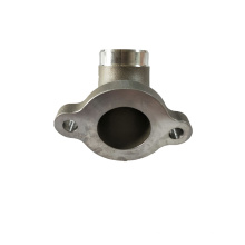 Investment Casted Steel Flange Elbow Pipe